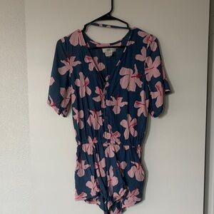 YIREH | Luna Playsuit | Koki'o Blossom | Size S
